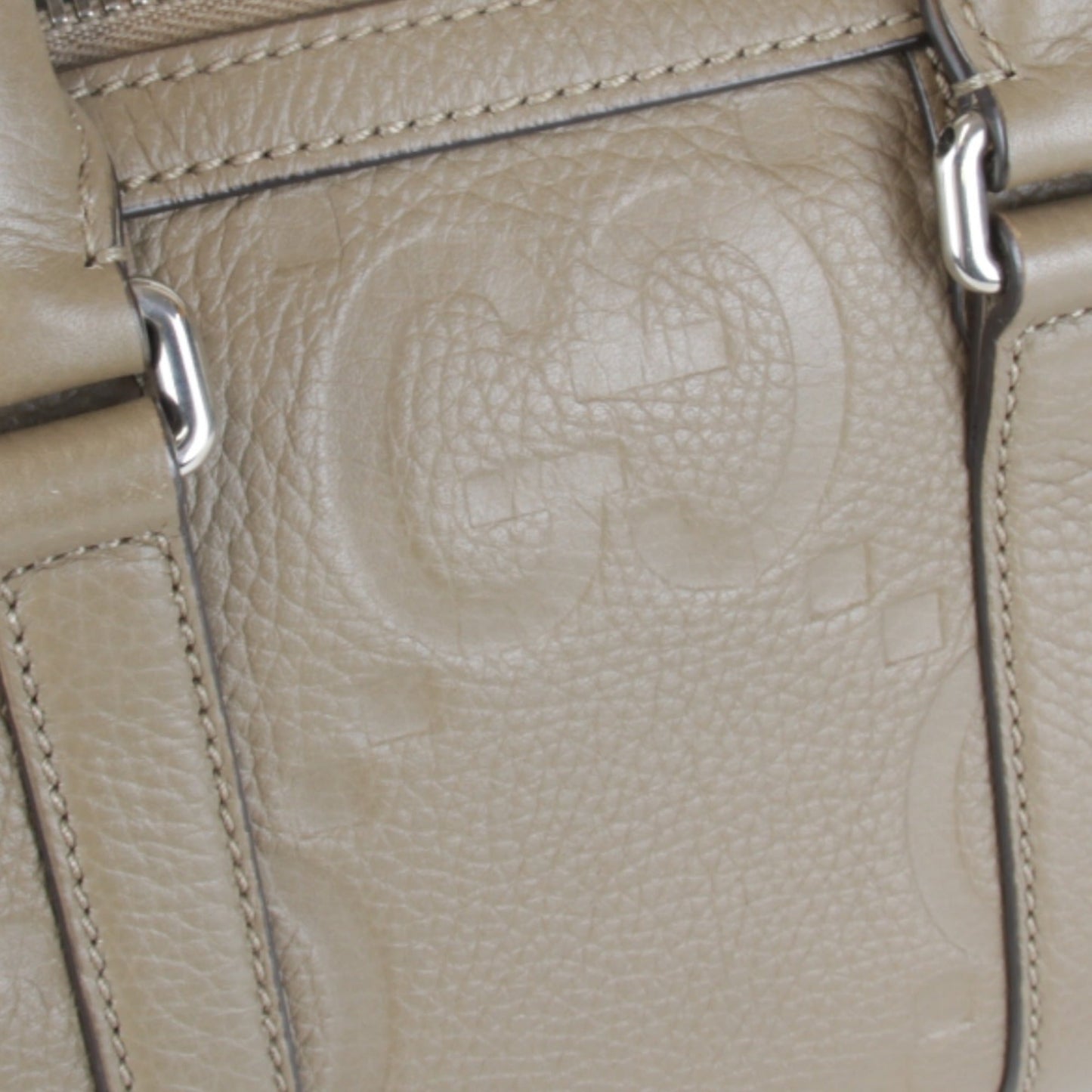 Gucci Beige Leather Handbag