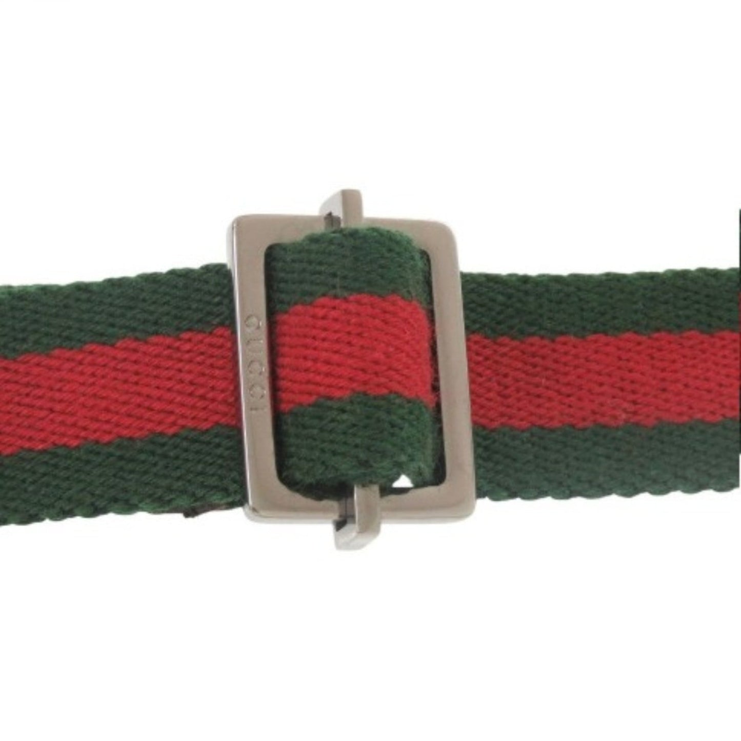 Gucci Brown Green Red Color Gg Canvas Leather Messenger Bag Sling Bag