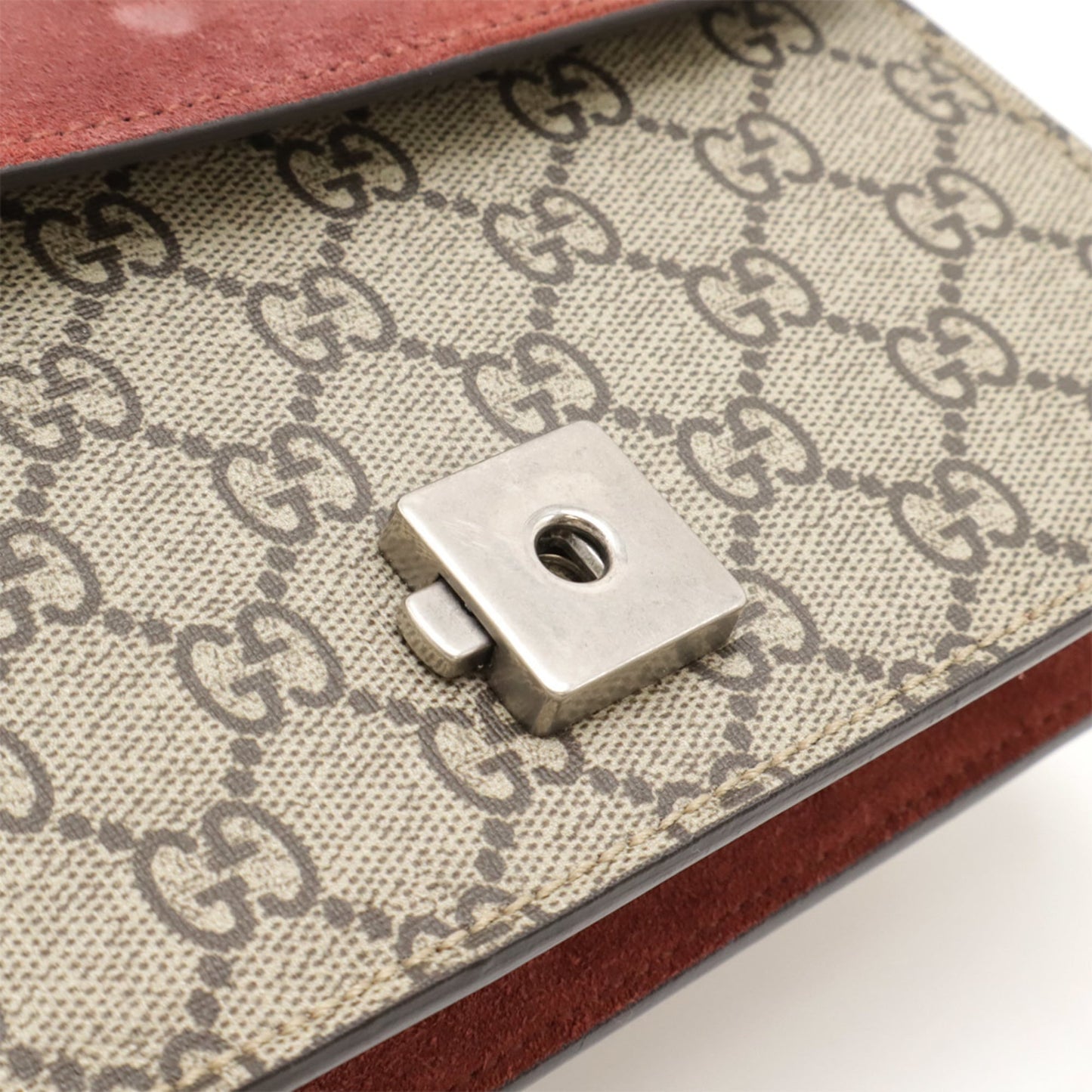 Gucci Gg Blooms Beige Pink Multi-Color Coated Canvas Shoulder Bag
