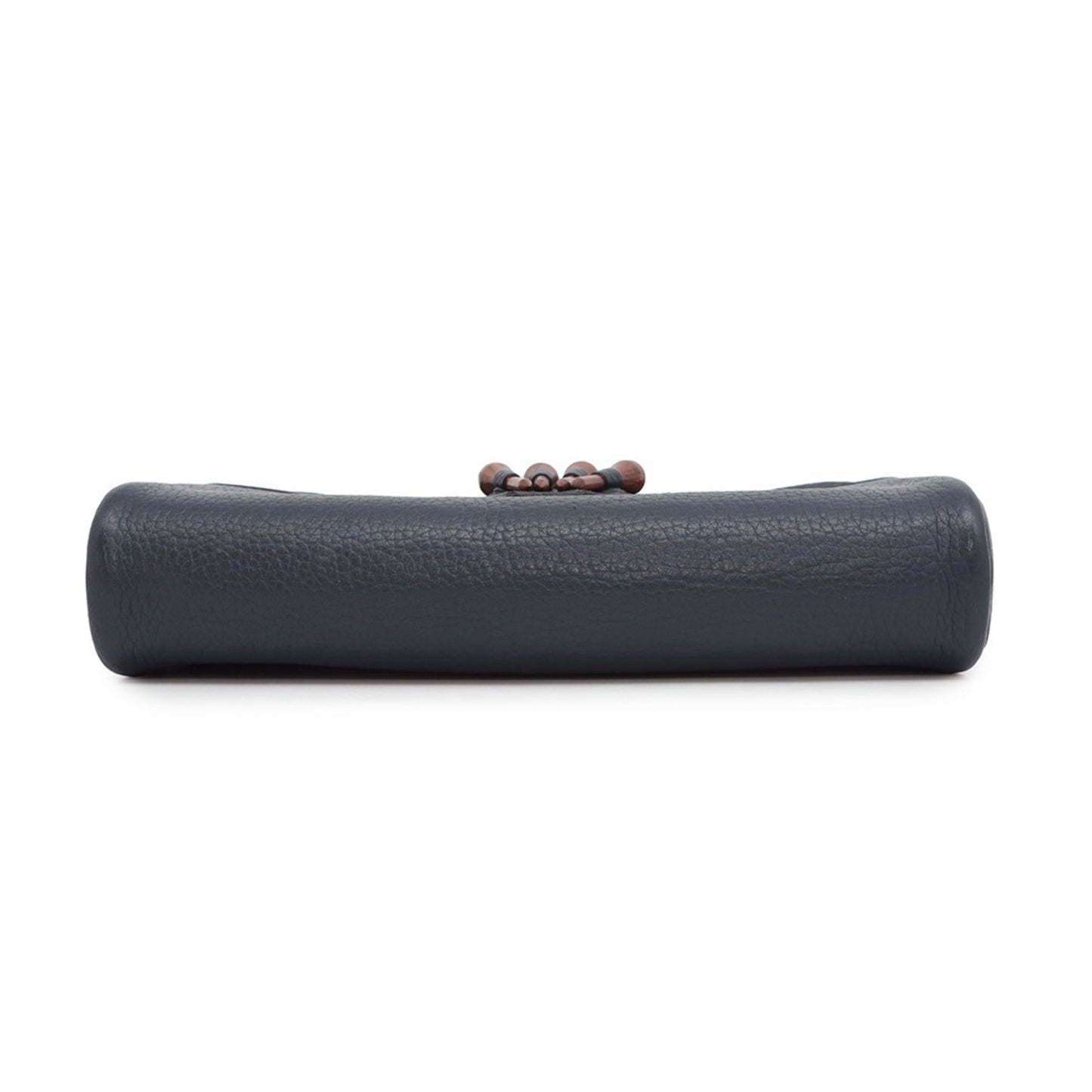 Hermes Kara Fjord Shoulder Bag Leather Navy
