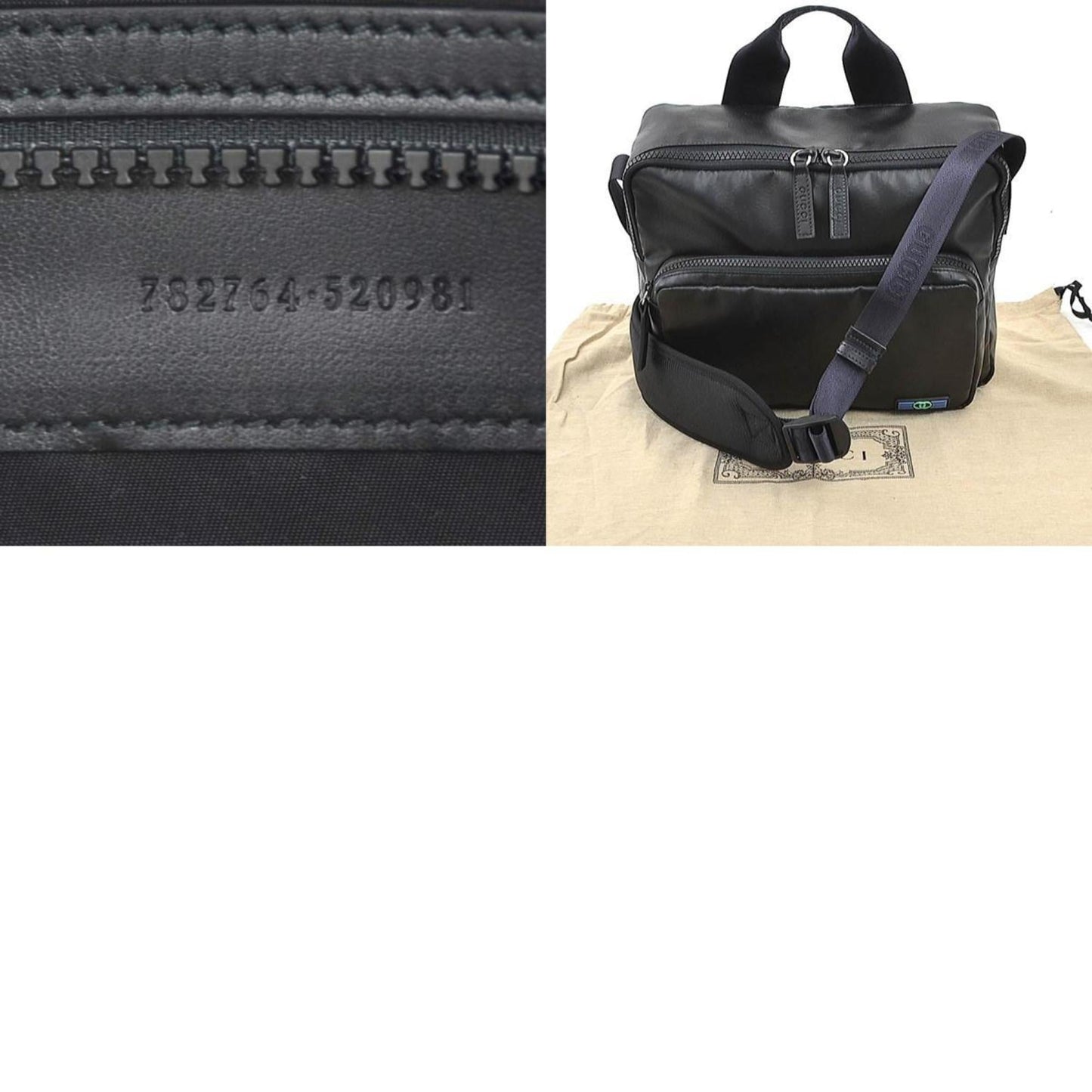 Gucci Black Pvc Shoulder Bag