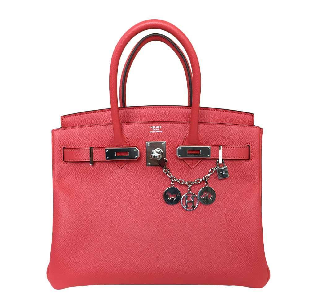Hermes Birkin Rose Jaipur Bag Travel Bag