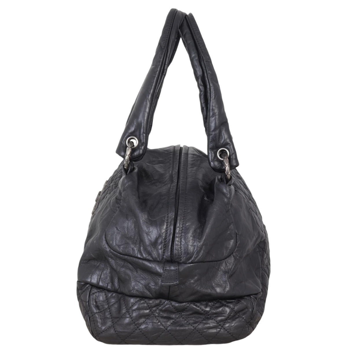 Chanel Coco Rider Bowler Bag Black Handbag