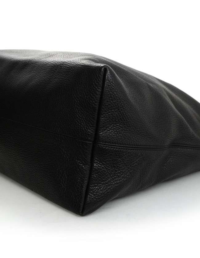 Gucci Black Leather Large Icon Bit Hobo