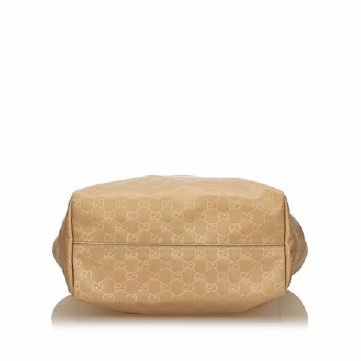 Tan Gucci Nylon Tote Bag