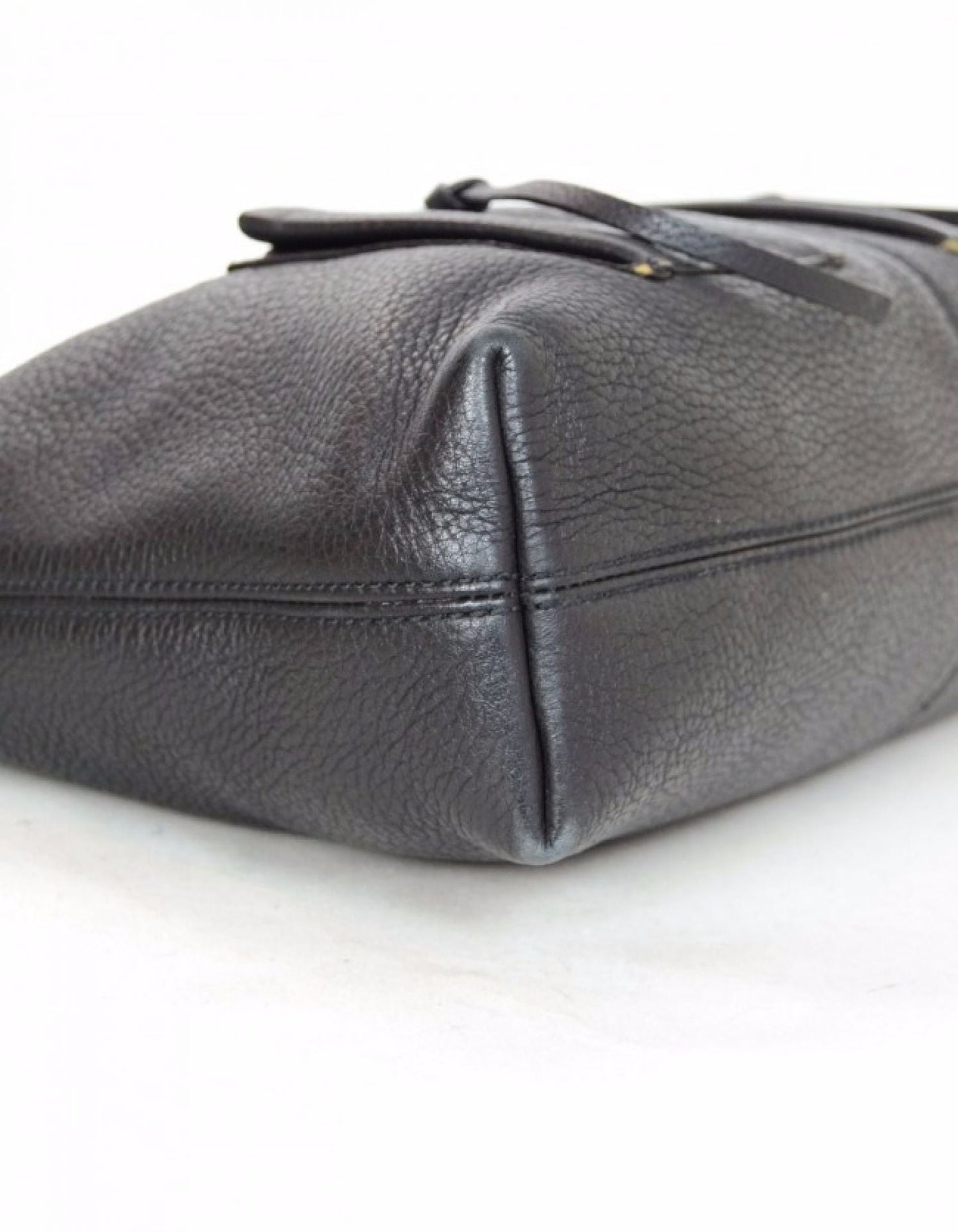 Gucci Black Pebbled Leather Tote