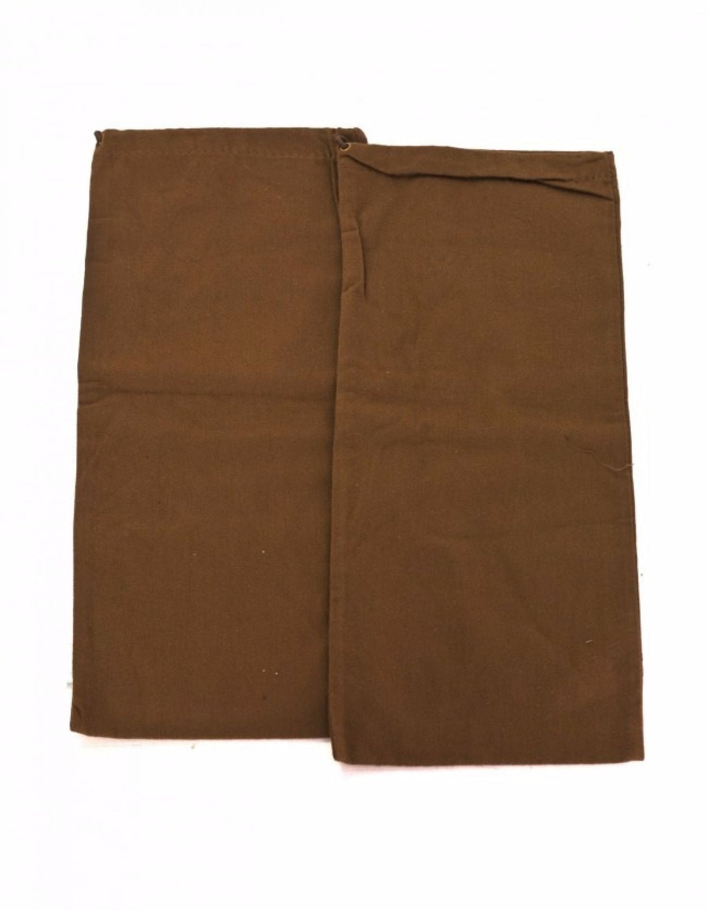 Gucci Brown Canvas Set of Two Travel Shoe Dust Bags