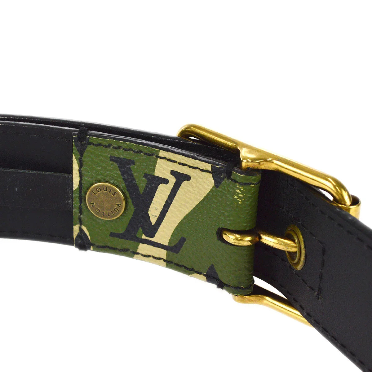 Louis Vuitton 2008 Monogramouflage Ceinture #90 Fashion Belt