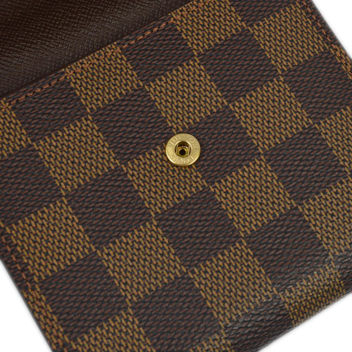 Louis Vuitton 2005 Damier Porte Monnaie Cartes Credit Wallet