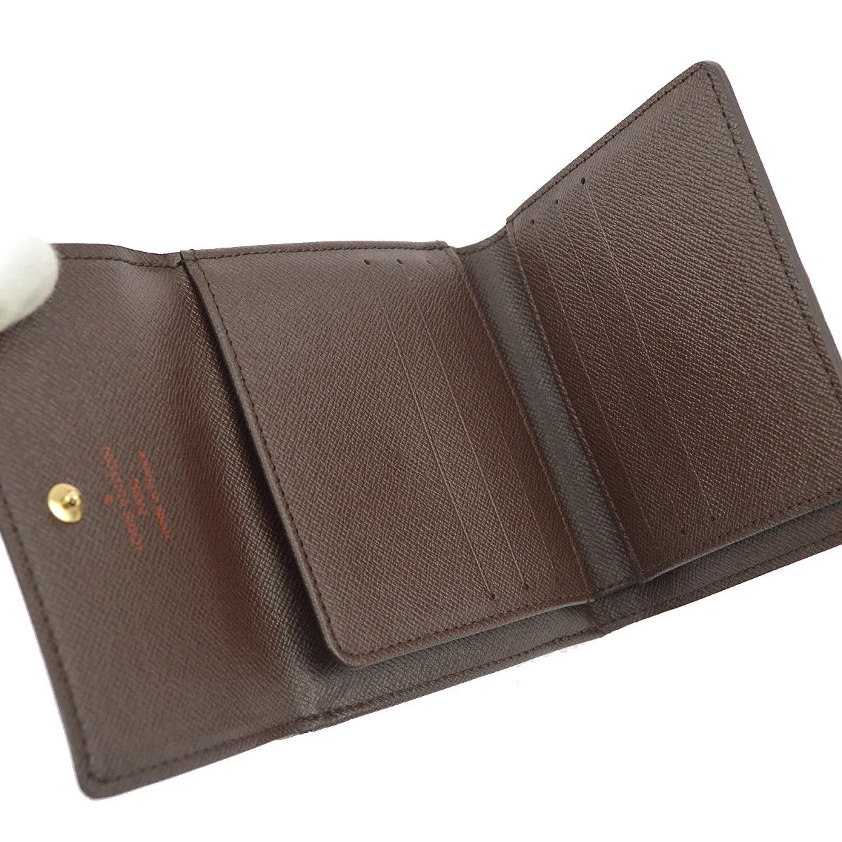 Louis Vuitton 2008 Damier Portefeuille Elise Bifold Wallet