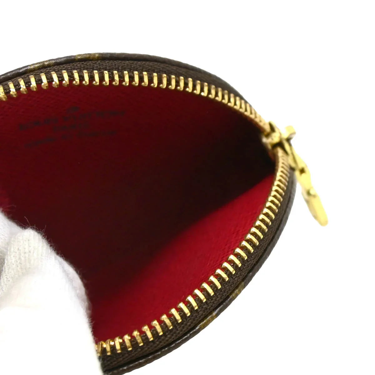 Louis Vuitton 2005 Cherry Porte Monnaie Rond Coin Case Wallet