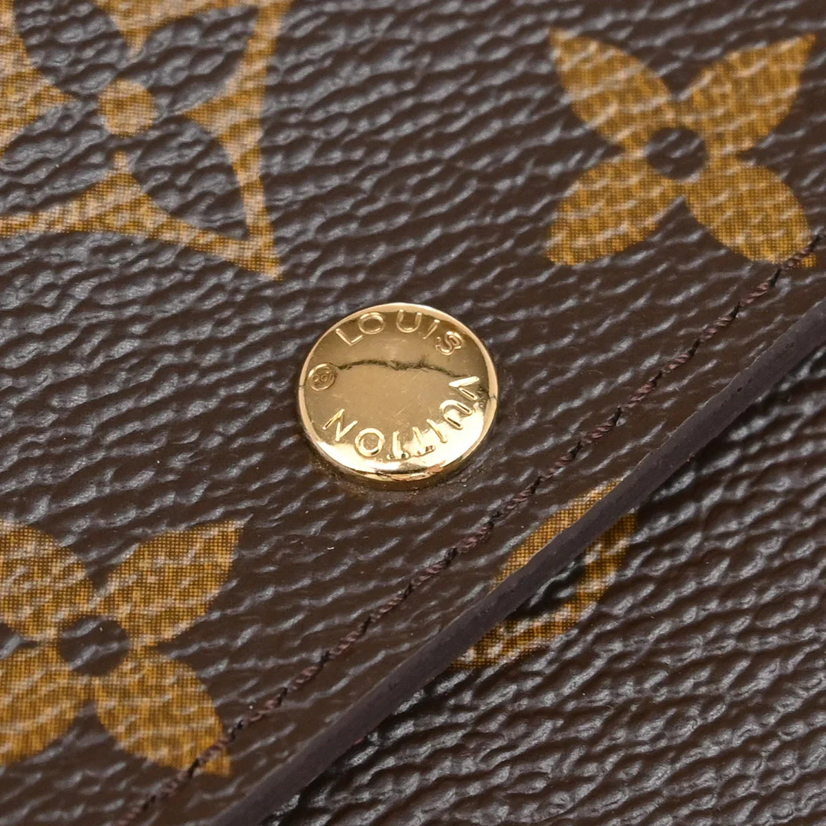 Louis Vuitton 2006 Monogram Groom Portefeuille Sarah Wallet