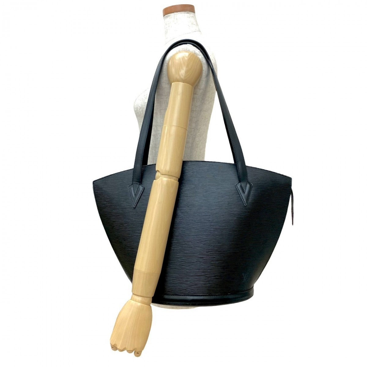 Louis Vuitton M52262 Epi Sunjack shopping Leather Black Tote Bag 20250703Dkb6911873