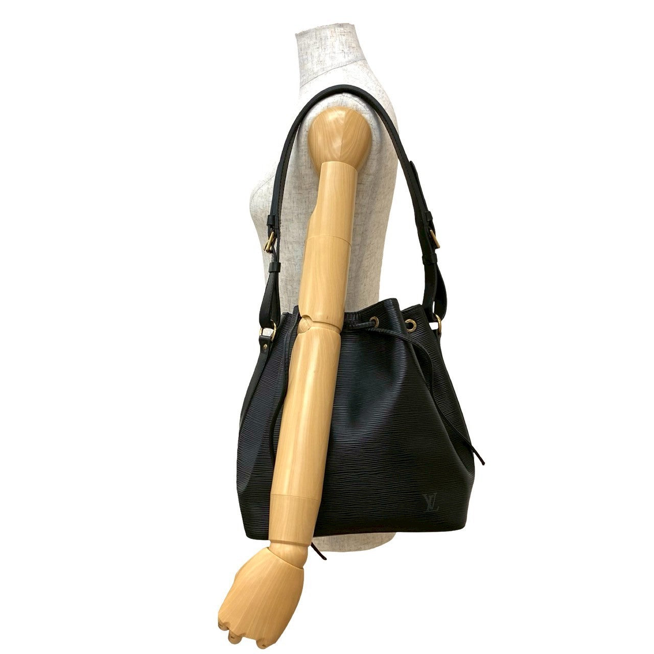 Louis Vuitton Epi Petit Noe Leather Black Shoulder Bag 20250715Jpb186 7