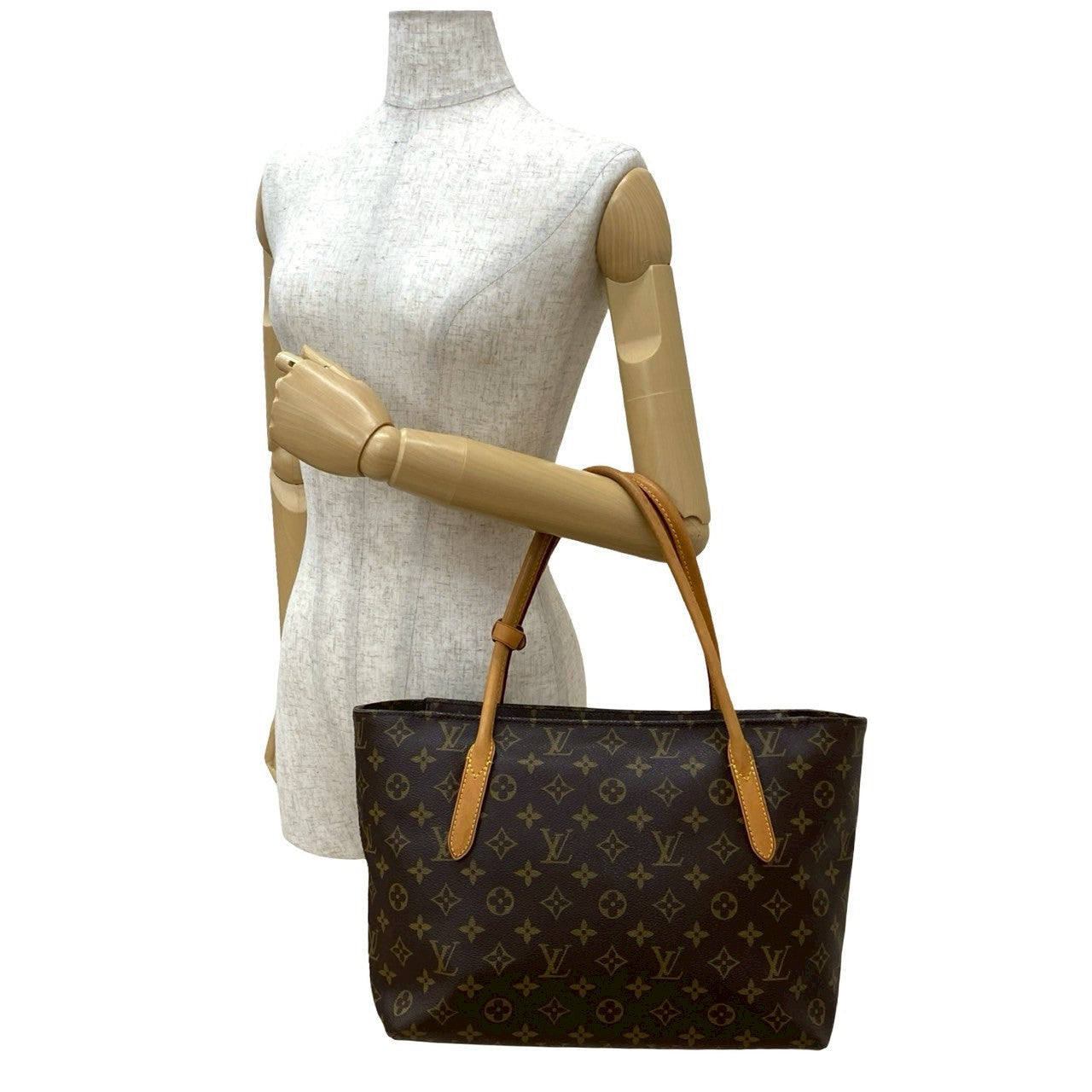 Louis Vuitton Raspail PM Monogram Leather Brown Handbag