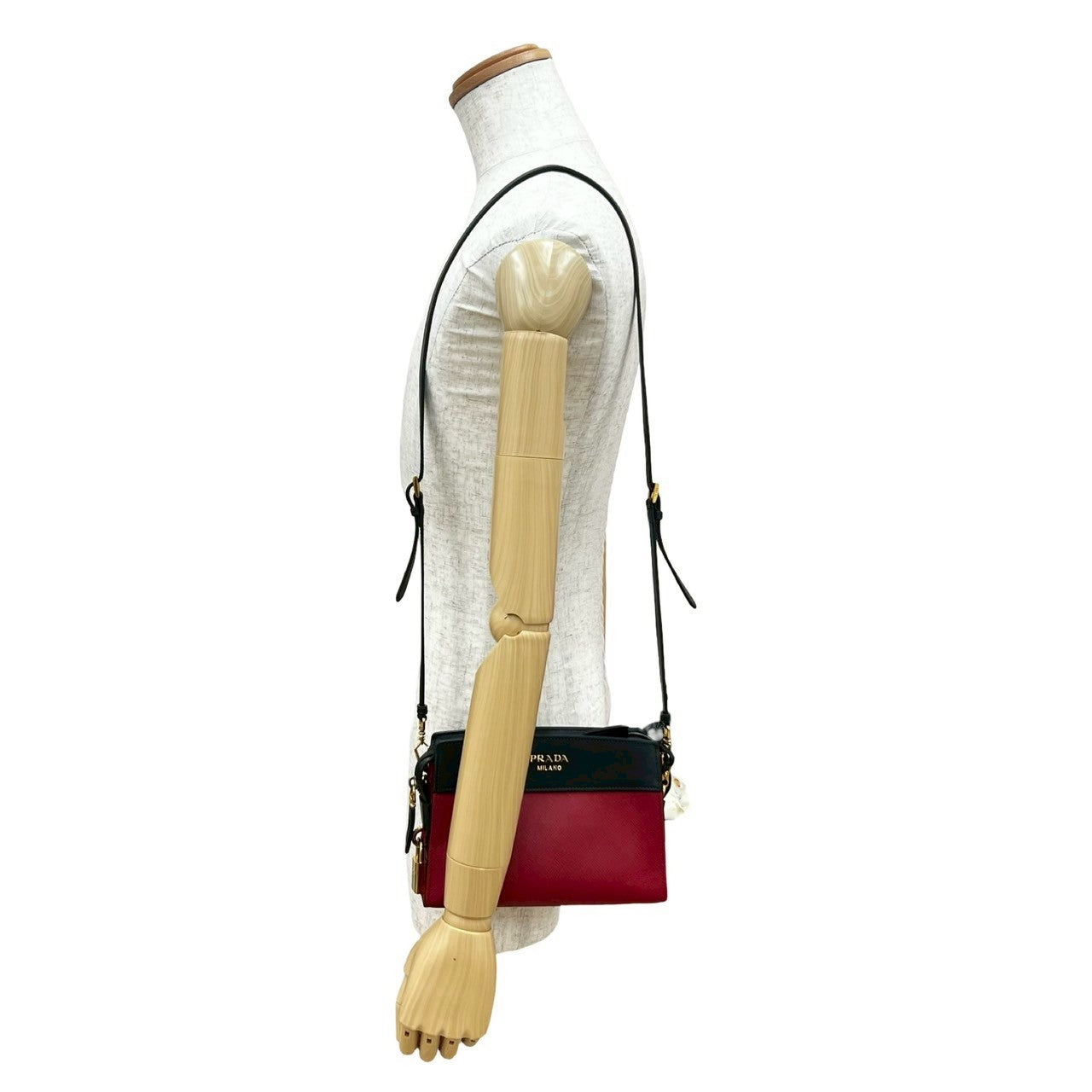 Shoulder Bag Esplanade Leather Black