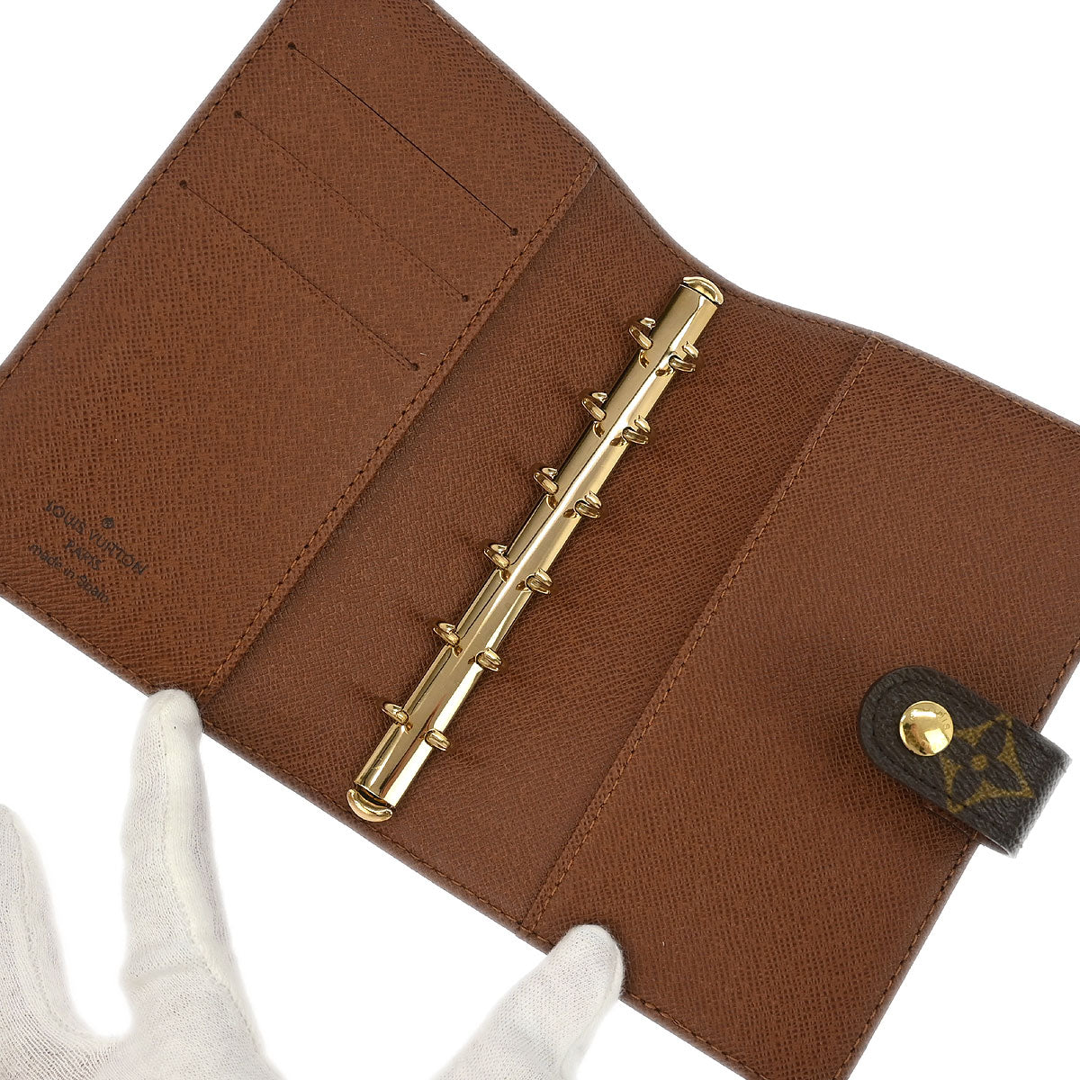 Louis Vuitton Monogram Panda Agenda PM Note Book Cover Fashion Accessory