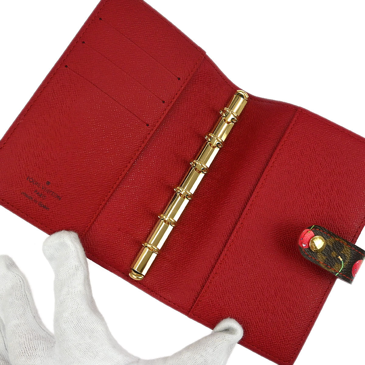 Louis Vuitton 2005 Monogram Cherry Agenda PM Note Book Cover Fashion Accessory