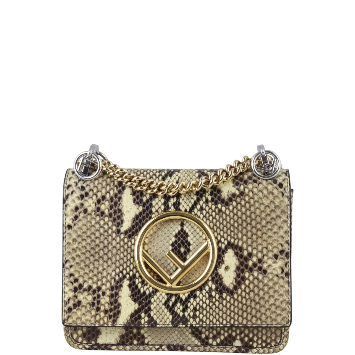 Fendi Crossbody Bag Kan I Crossbody Python Small