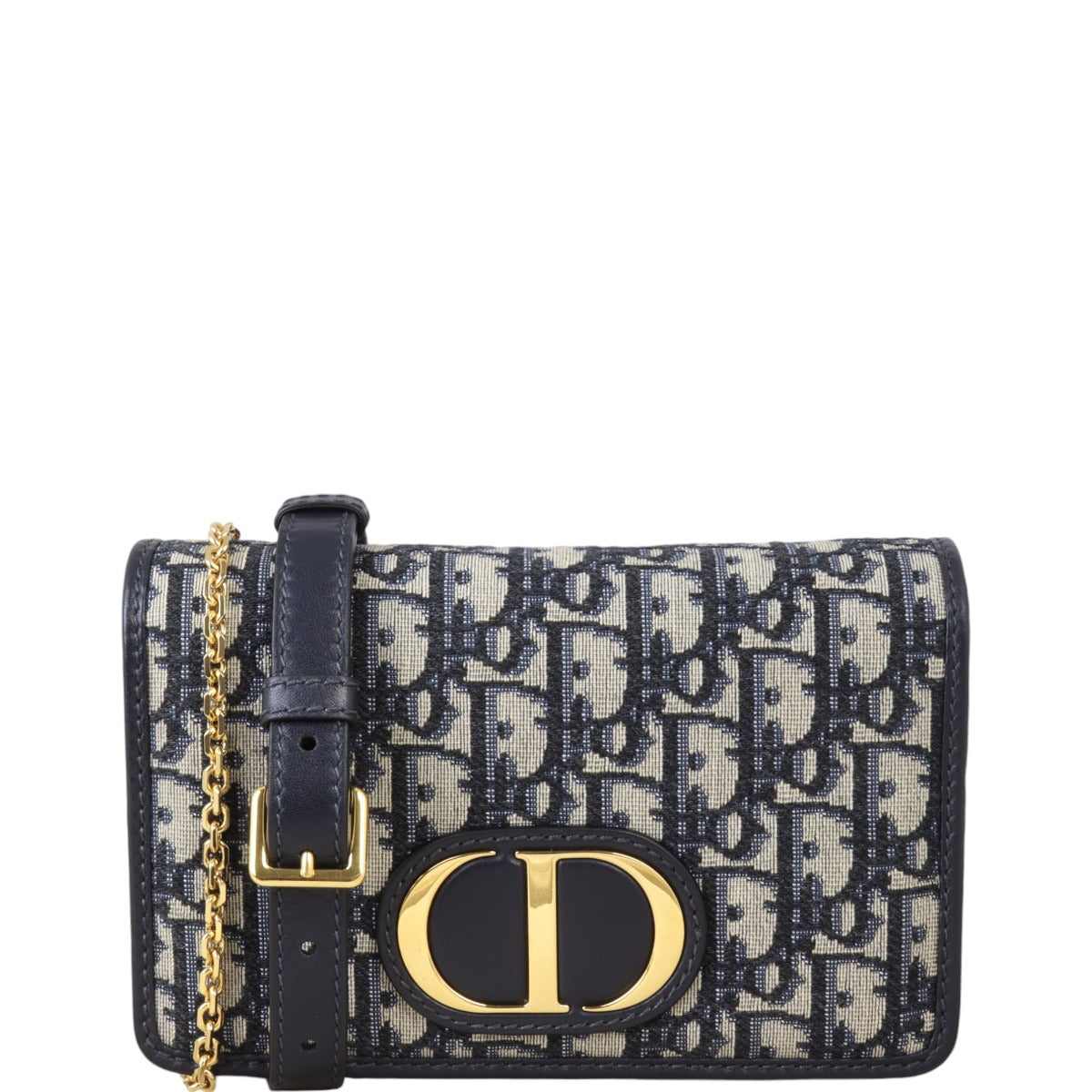 Dior Crossbody Bag 2-in-1 30 Montaigne Pouch Oblique Canvas Mini Small Shoulder Bag
