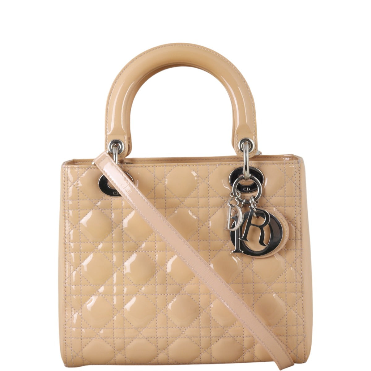 Dior Crossbody Bag Lady 15 Patent Medium