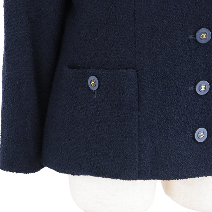 Chanel 1994 Tweed 5B Jacket P03329