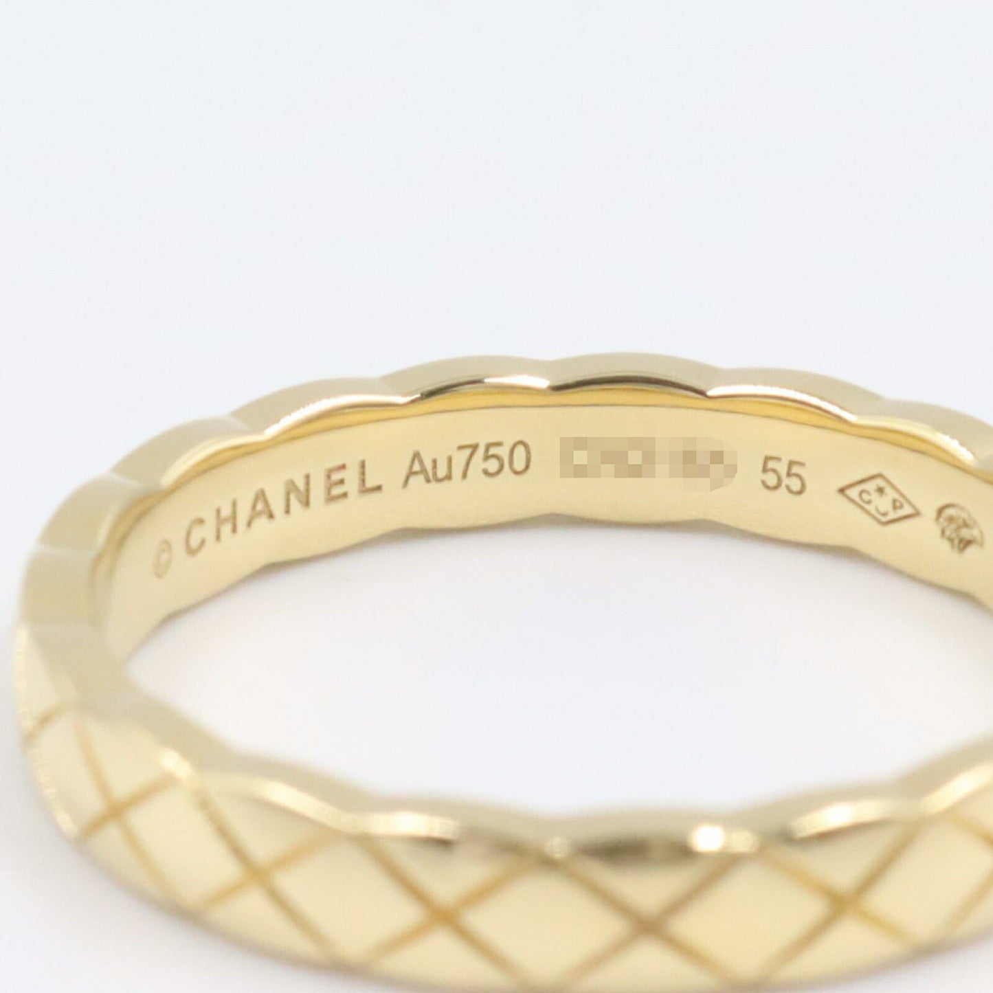 Chanel Coco Crush Au750 Ring Size 14