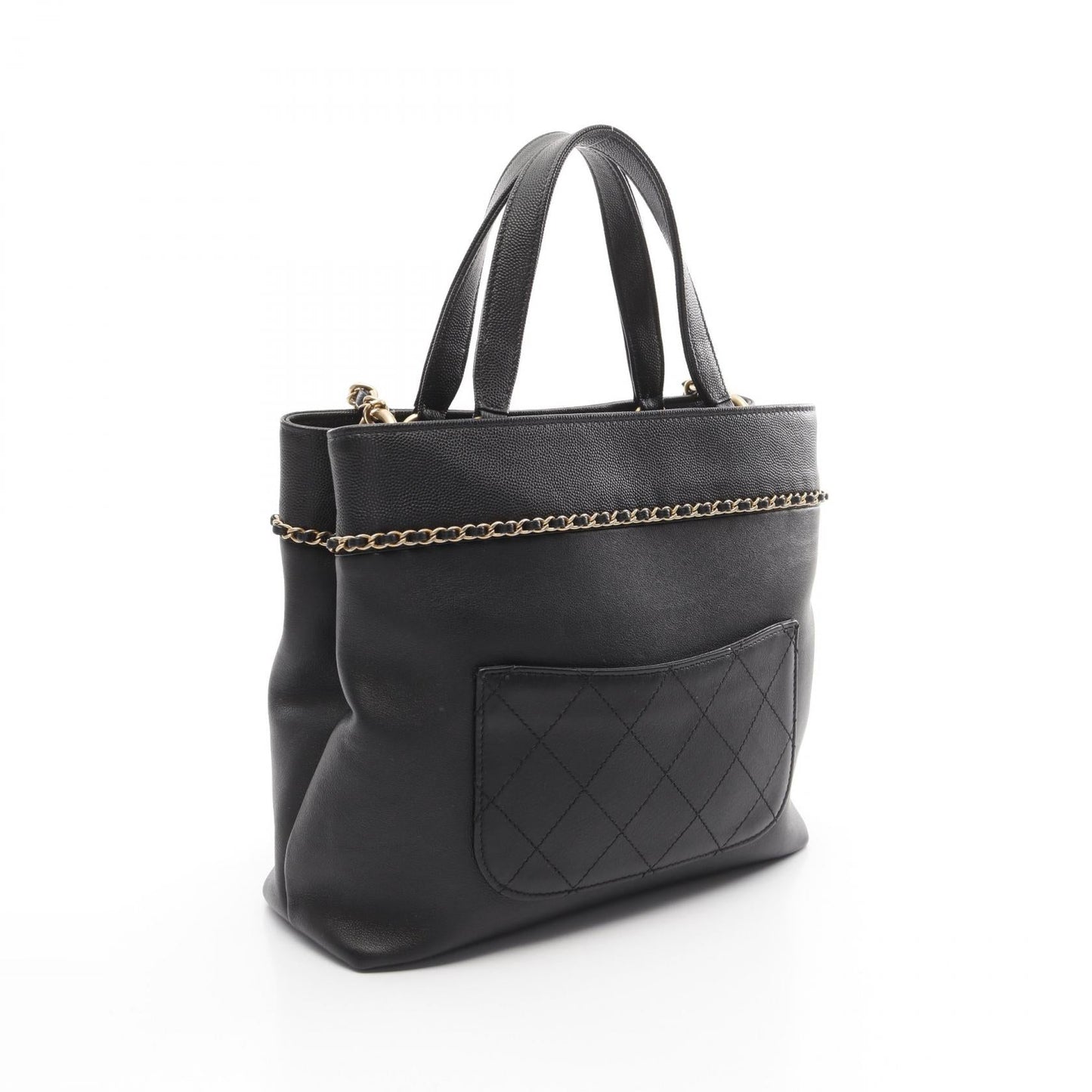Chanel Coco Mark Matelasse Grained Calfskin Shoulder Bag