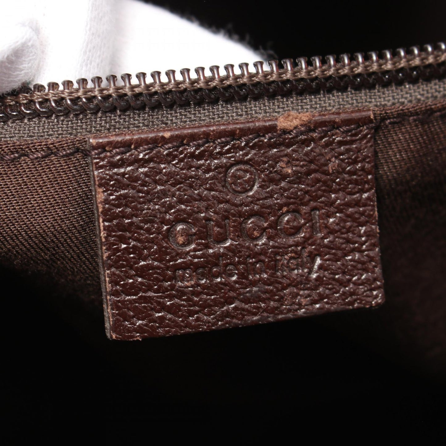 Gucci Sherry Line Tote Bag Canvas Canvas Leather