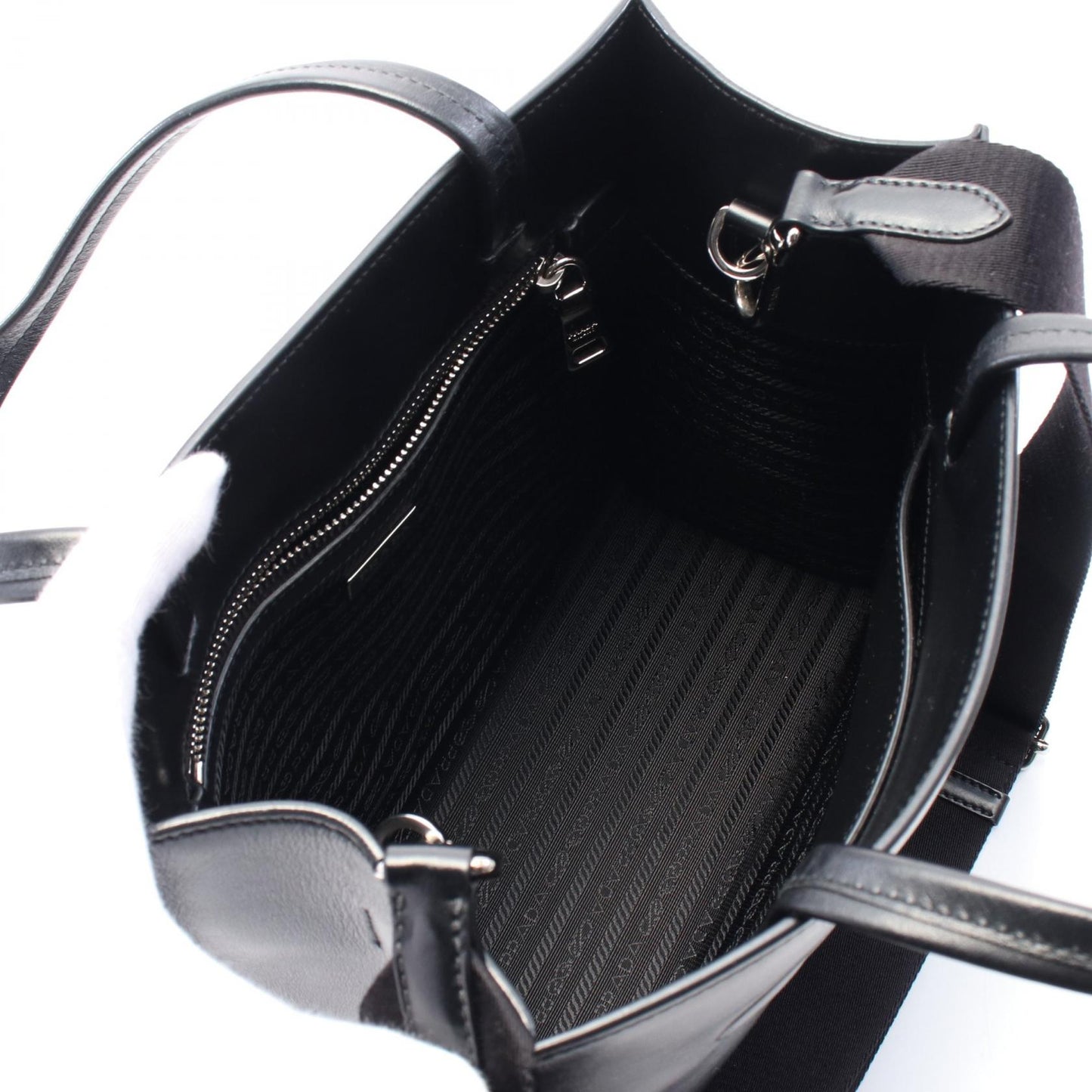 Prada Soft Calf Tote Bag Leather Calf Leather