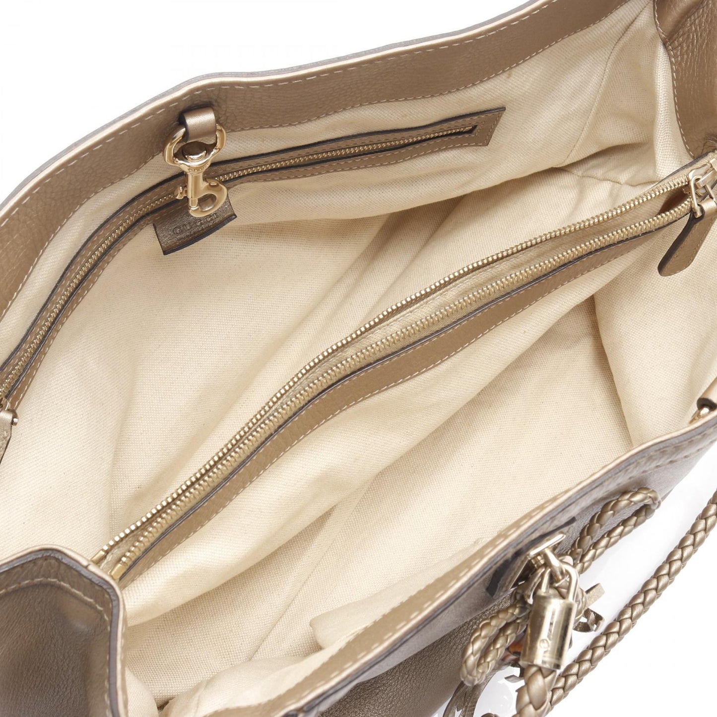 Gucci Bella Bamboo Tote Bag Leather