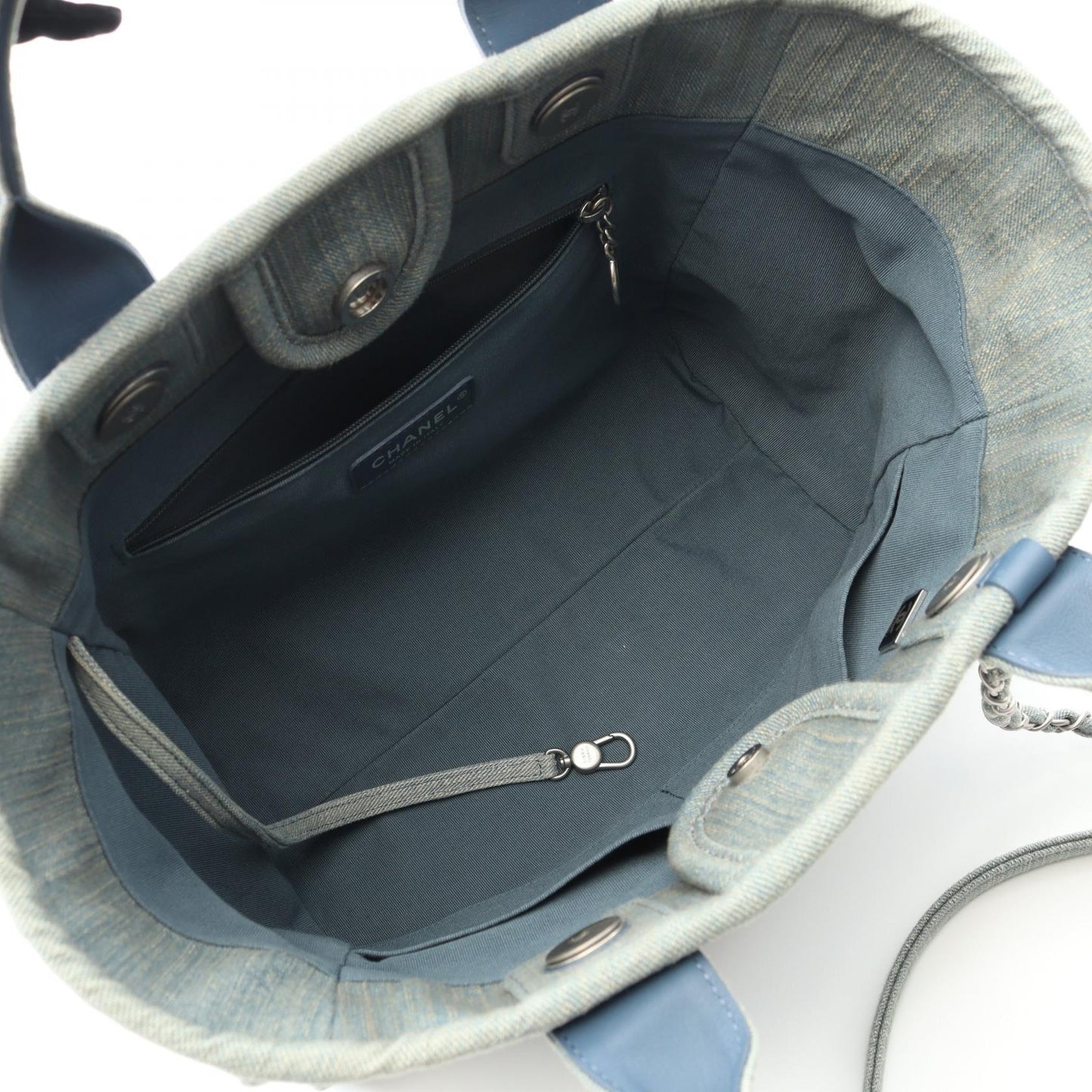 Chanel Deauville Denim Tote Bag