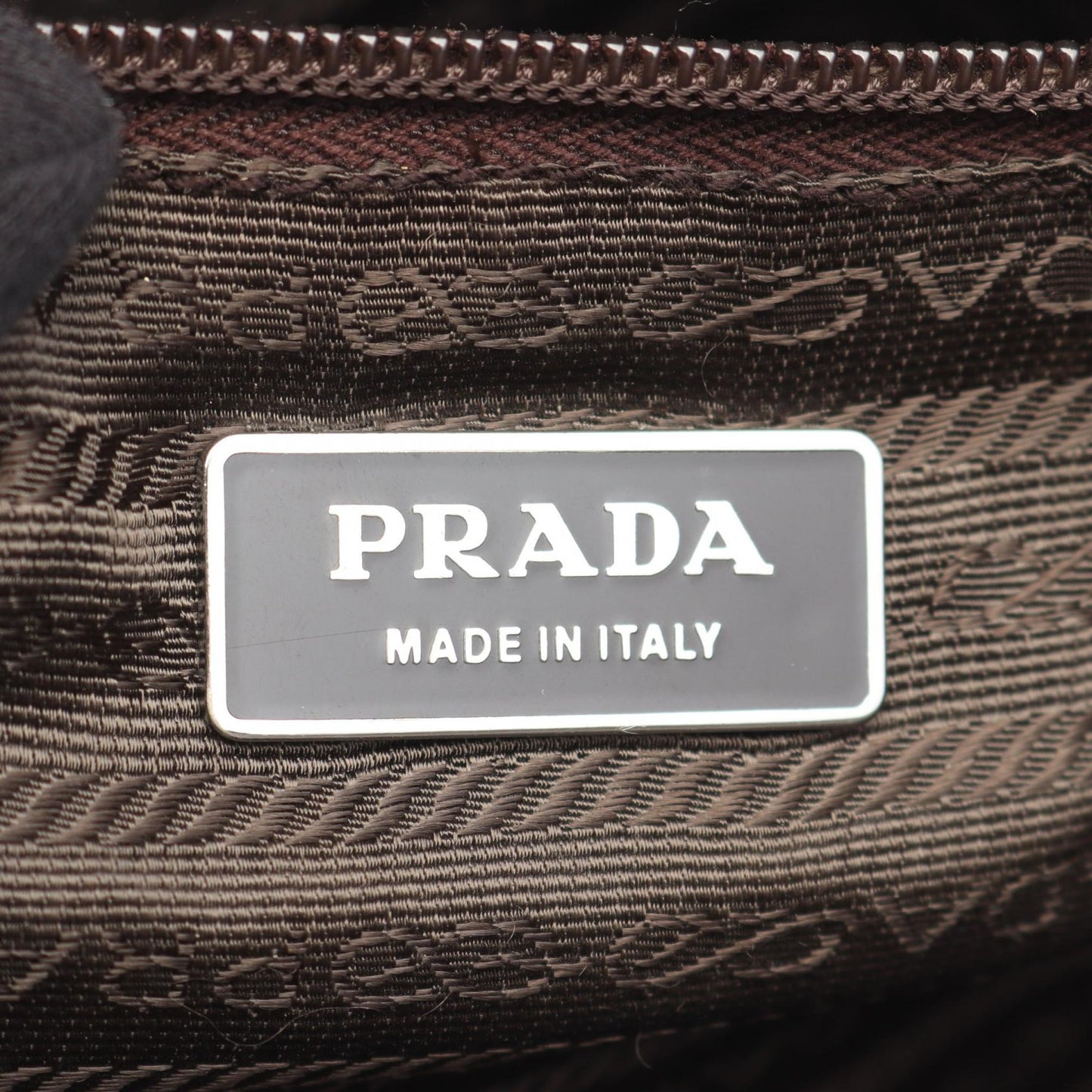 Prada Tessuto Verni Shoulder Bag