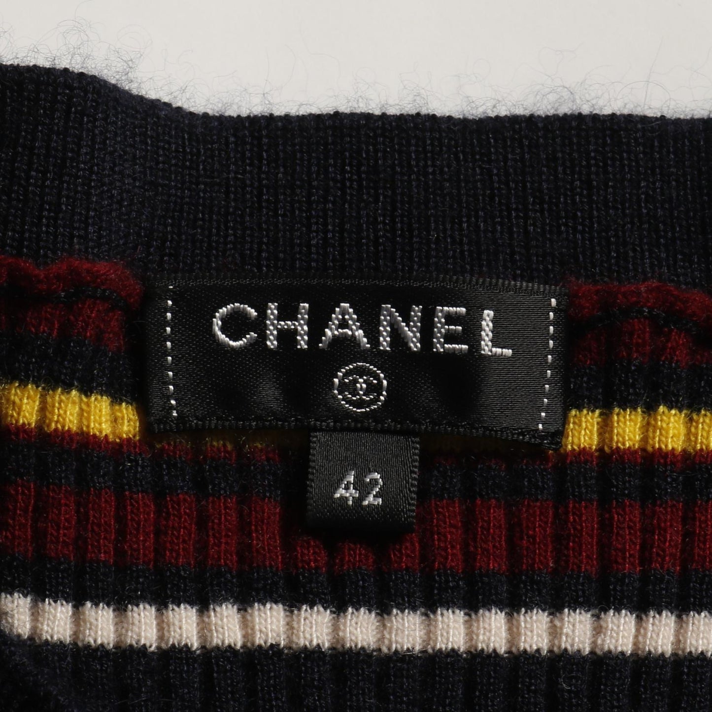 Chanel Coco Mark Button Cashmere Silk Knitwear Bag