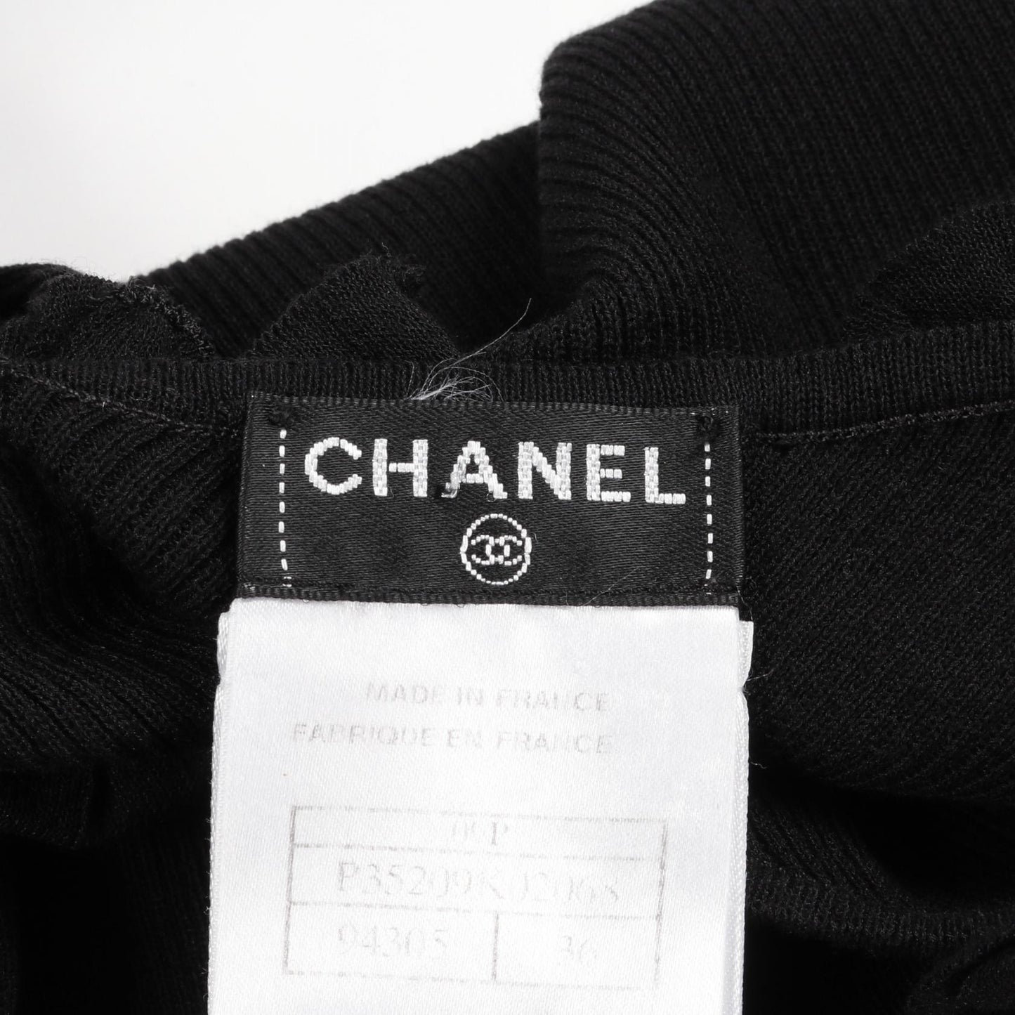 Chanel Ribbon Motif Cotton Rayon Top Bag