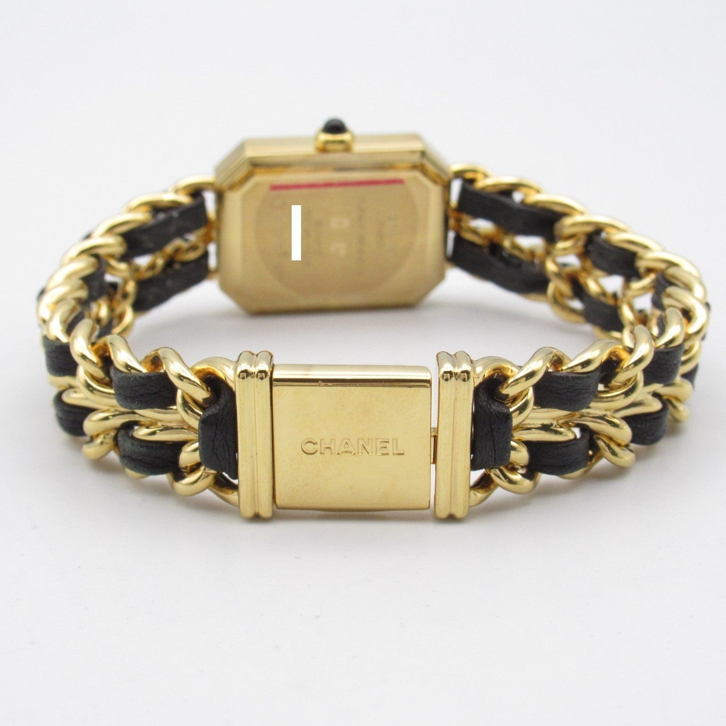 Chanel Premiere LÈççÈáë/ÁöÆÈù©ÊâãÈå?Áü?Ëã±Ê©üËäØÈªëËâ?#16.5cm