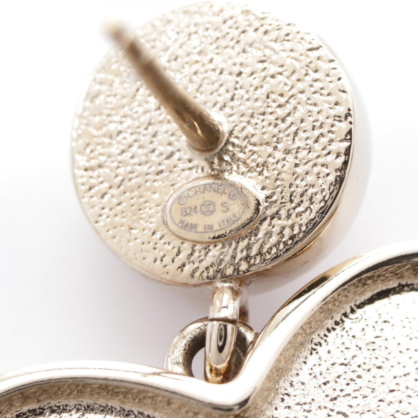 Chanel Coco Mark No.5 Clover Earrings Jewelry