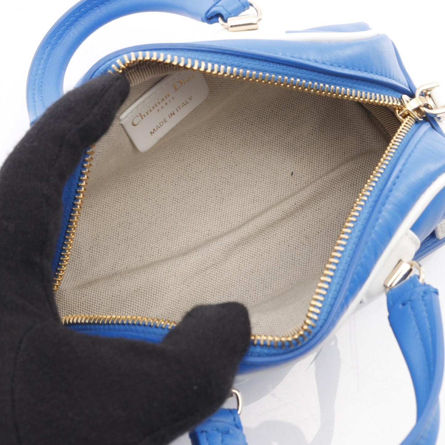 Dior Vibe 2Way Bag Leather Travel Bag