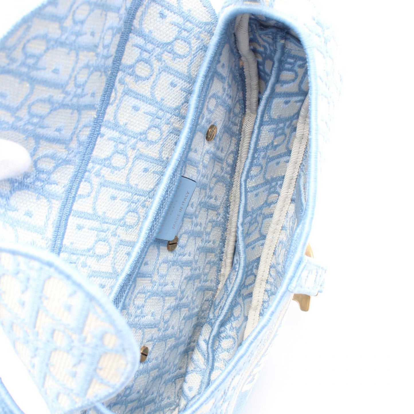 Dior Saddle Oblique Handbag Canvas Travel Bag