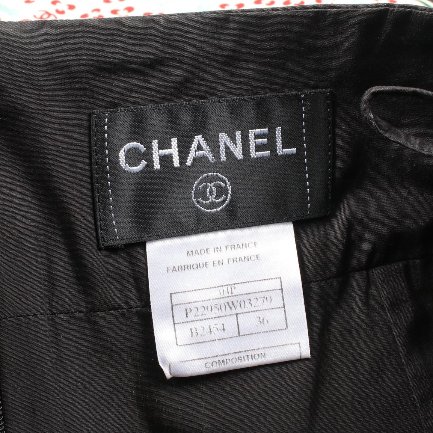 Chanel Coco Mark Cotton Skirt