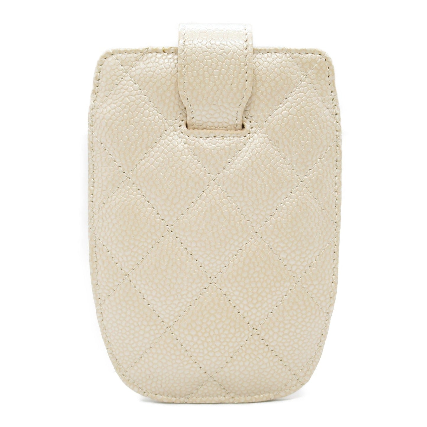 Chanel Matelassé Grained Calfskin Card Case Bag