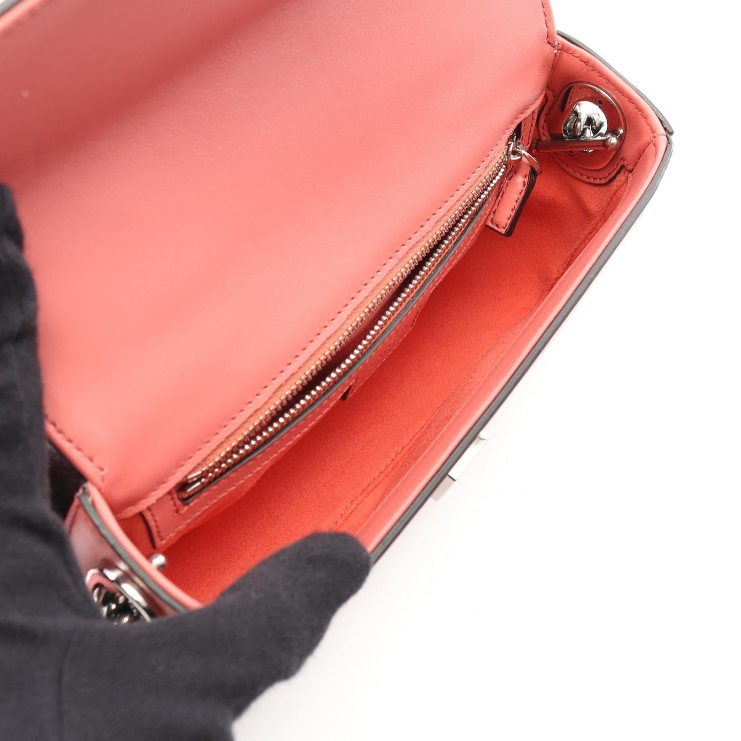 Gucci Double Shoulder Bag Leather Shoulder Bag