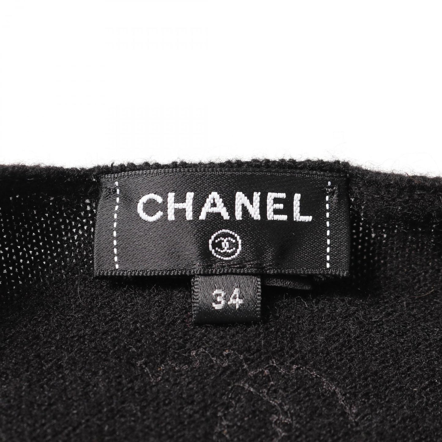 Chanel Coco Mark Cashmere Knitwear Bag