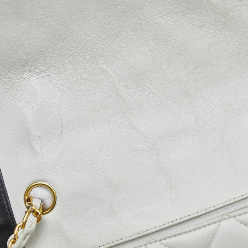 Chanel Coco Mark Diana Matelasse Lambskin Shoulder Bag