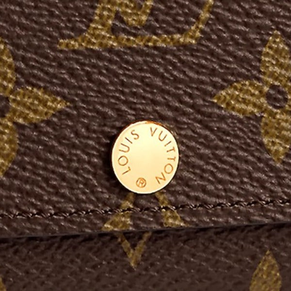 Louis Vuitton Key holder M62630 Key Monogram Canvas Brown Key Chain 6