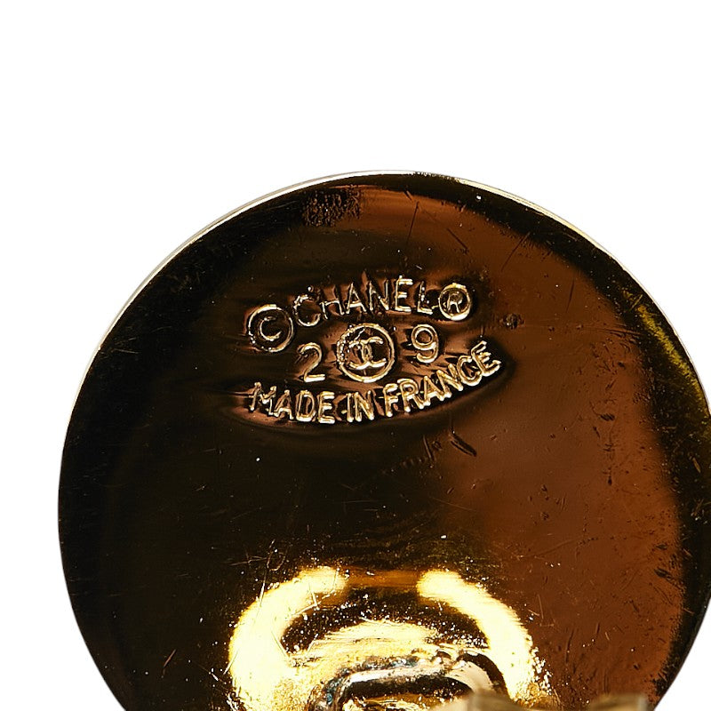 Chanel Coco Mark 31 RUE CAMBON PARIS Matelassé Earrings