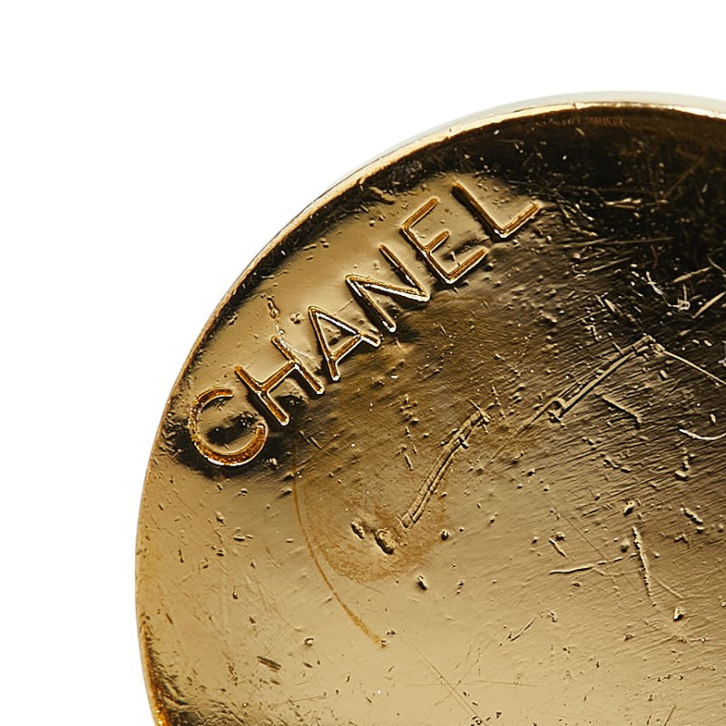 Chanel Coco Mark Matelasse Earrings