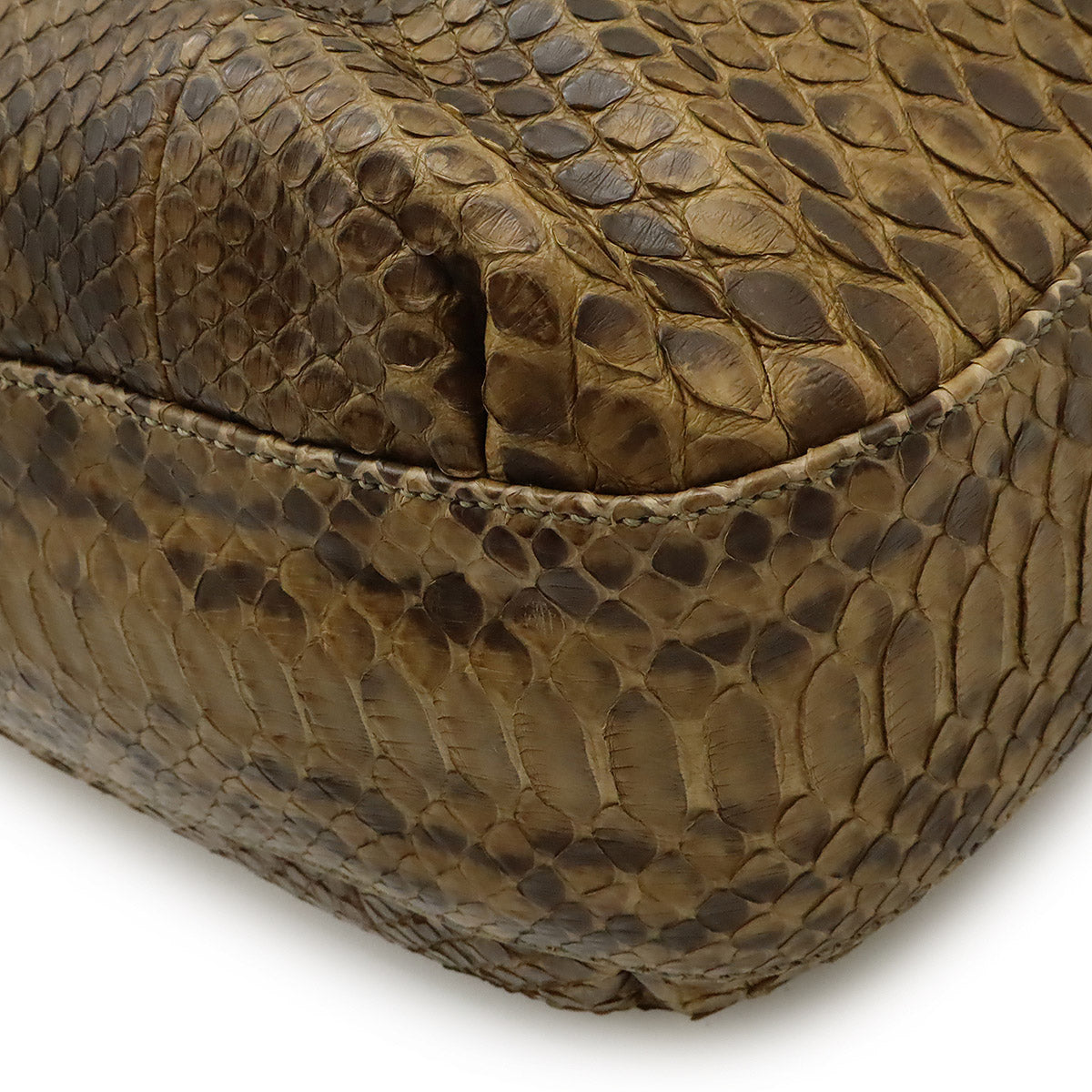 Gucci Wave Python 2Way Bag Travel Bag