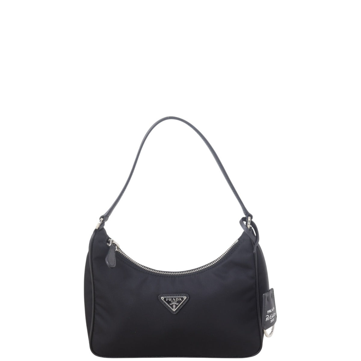 Prada Shoulder Bag Re-Edition Tessuto Bag Black Mini