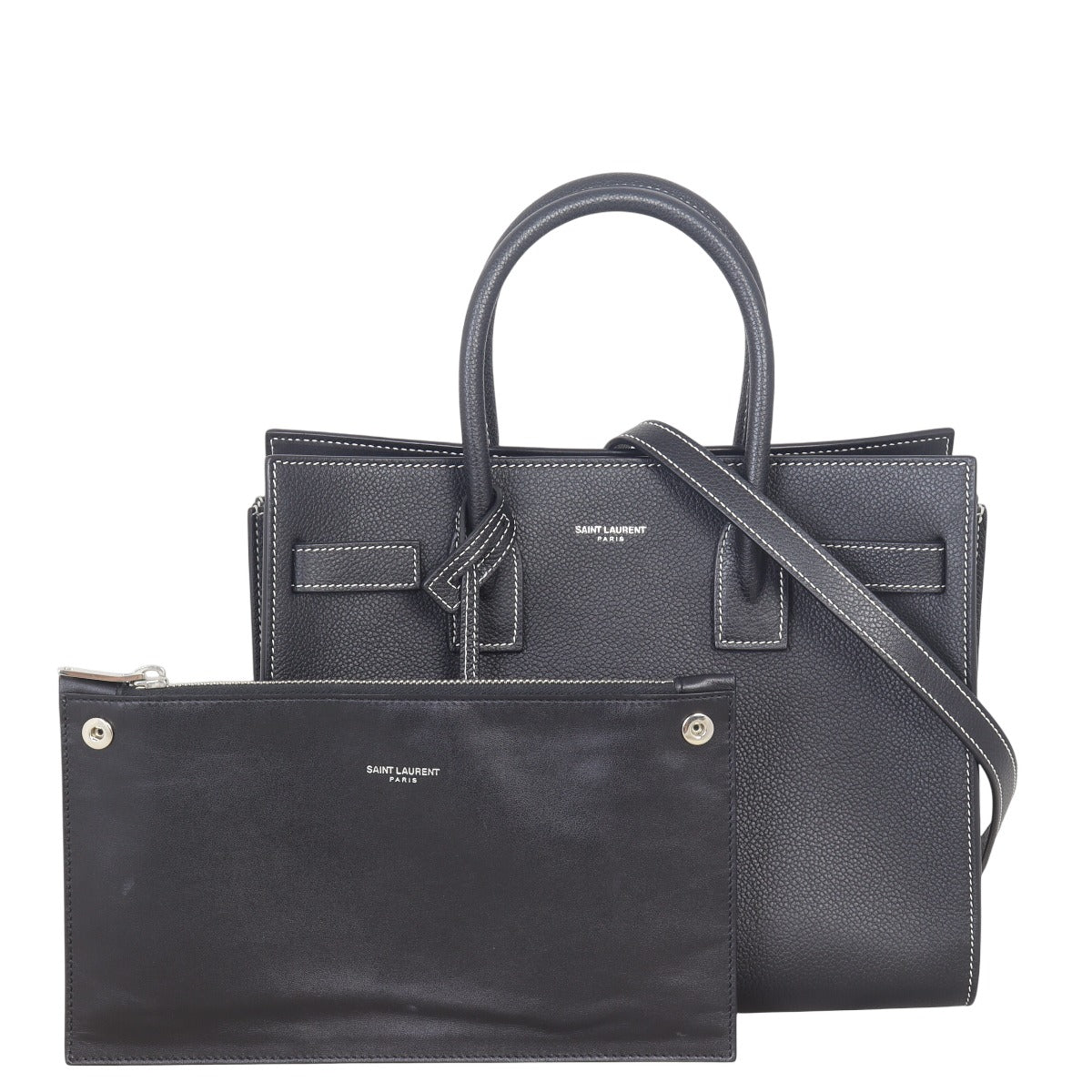 YSL Saint Laurent Saint Laurent Sac De Jour Baby Crossbody Crossbody Bag